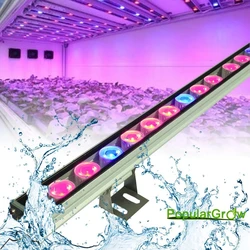 Led Grow Bar Light IP65 108W Led Grow Light Strip Lamp Red Blue Spectrum Veg Blossom Stage for Greenhouse Indoor Plant Growth