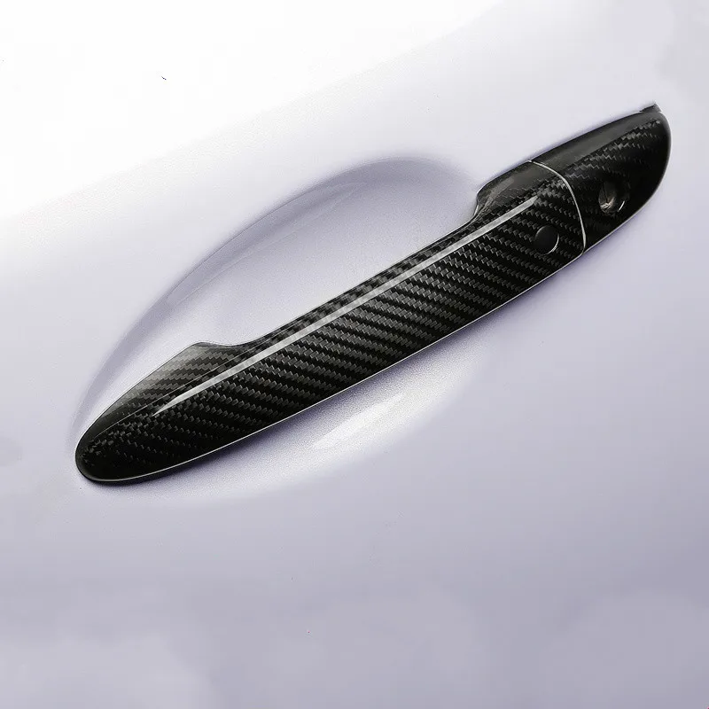 For mazda cx-5 cx5 CX 5 2012-2022 Styling Carbon Fiber Chrome Car Door Handle Cover Trim Car Accessories