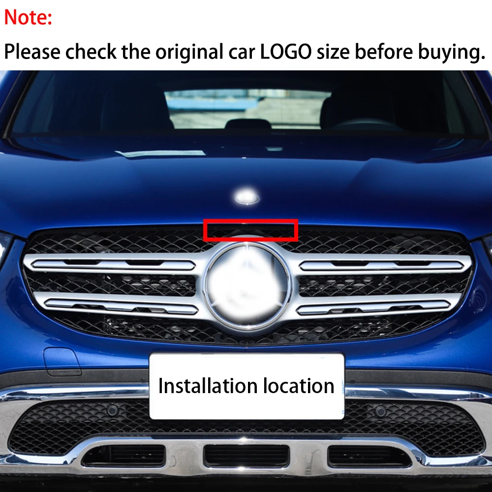 Car Front View Parking LOGO Camera Night Vision Positive Waterproof for Mercedes Benz GLC Class X253 C253 GLC200 GLC30 2015~2021