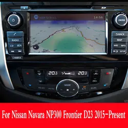 For Nissan Navara NP300 Frontier D23 2015-Present Car Styling GPS Navigation Screen Film Dashboard Display Film Car Accessories