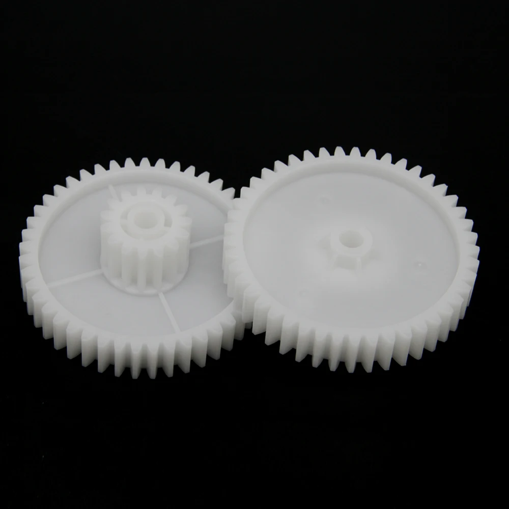 2 قطعة اللحوم طاحونة البلاستيك والعتاد المفرمة ترس عجلة قطع الغيار ل RMG 1215 1216 1217 1218 1219 1222 1250-متوسطة