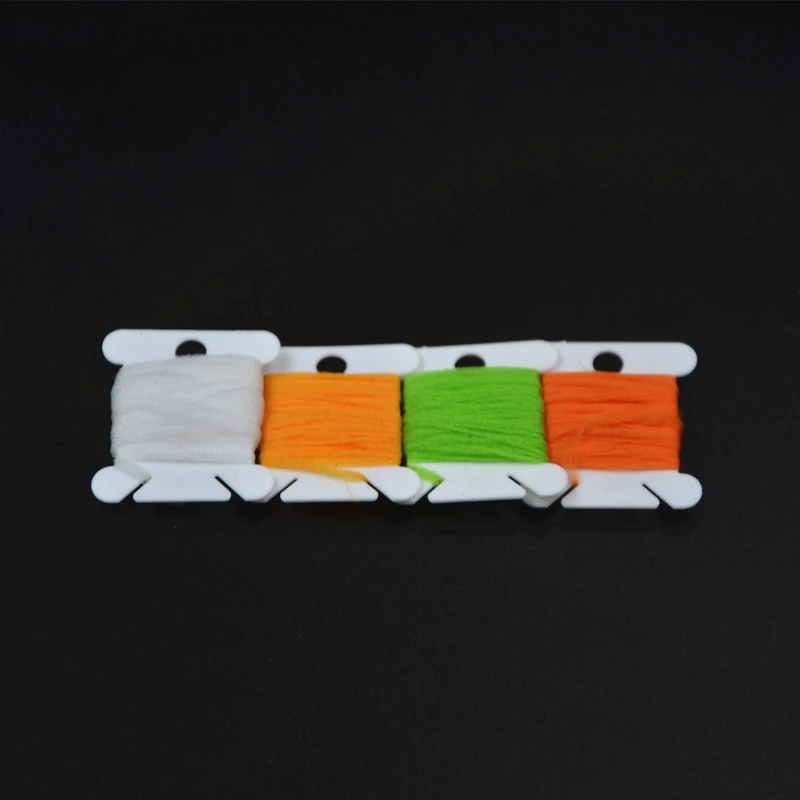 CONTEMPLATOR 8optional Colors Dry Flies Parachute Posts Split Wings Fly Tying Fibers 2yard/card Floating Yarns For Emerger Cases