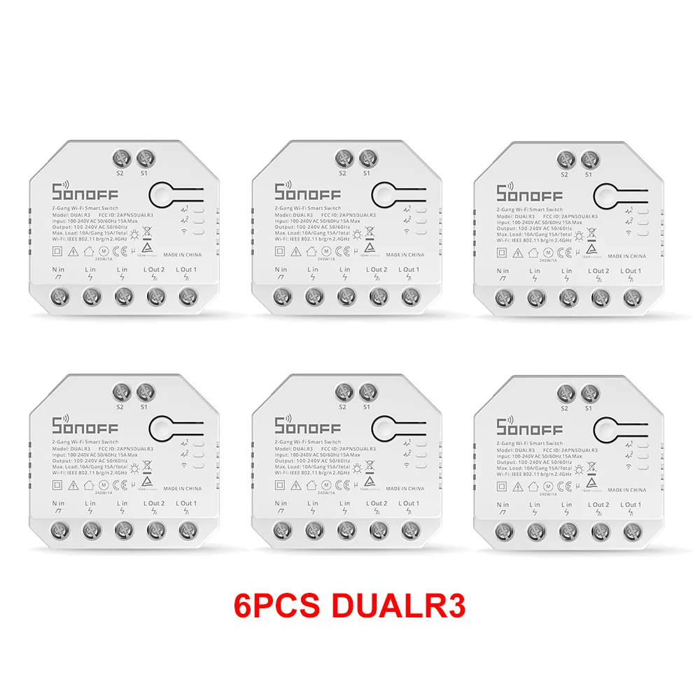 Variant: 6PCS DUALR3