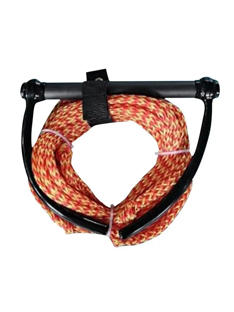 

Wakeboard Rope Water Skiing Rope With Black Handle Surfing Tow Trow Ropes Watersports Boating Accessories