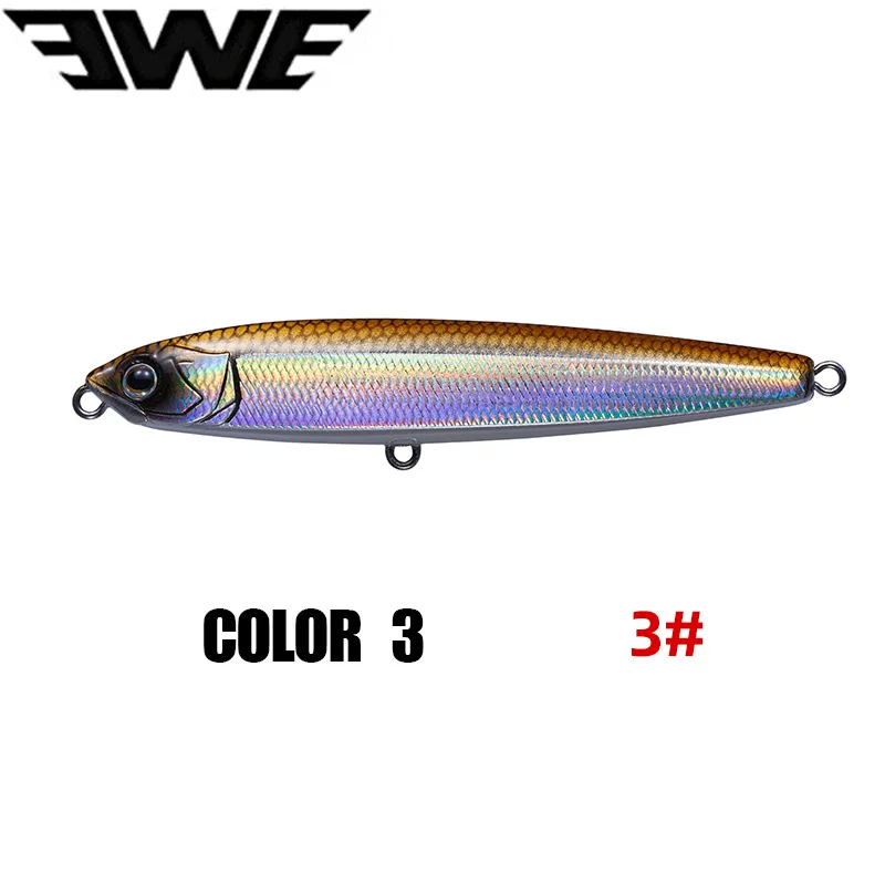 Nieuwe EWE GUIFEI Zinken Potlood Vissen Lokken 9g/11g/14g/16g/18g/24g/30g Afstandsschot Kunstmatige Wobbler Voor Bass Forel Snoek Nep Aas