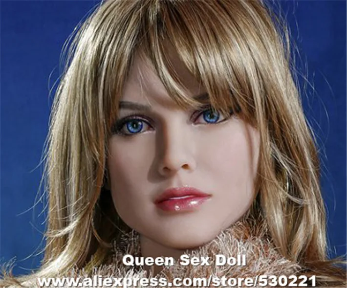 

Silicone Sex Doll Head 13cm Depth TPE Oral Sucking Sexy Doll Heads For 140cm-175cm Body Sextoy For Men Male Masturbator