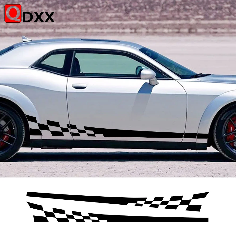 

2 шт., виниловые наклейки на дверь автомобиля