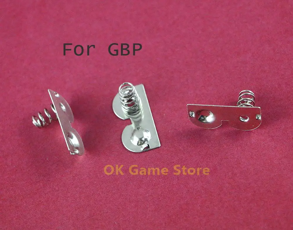 5pcs/lot Battery Terminals Contact Spring Battery Spring Replacement for GameBoy Pocket GBP Controller