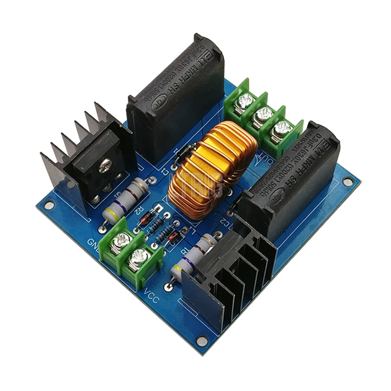 LTRIG customized 1Pcs ZVS Tesla Coil Marx generator DC 12V-30V 20A 1000W high voltage power supply assembly board