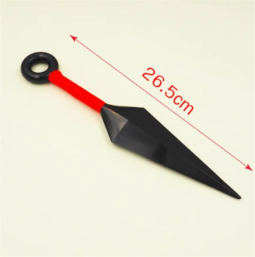 Anime Plastic Kunai Japanese Ninja Cosplay Plastic Weapon Props Accessory  A629