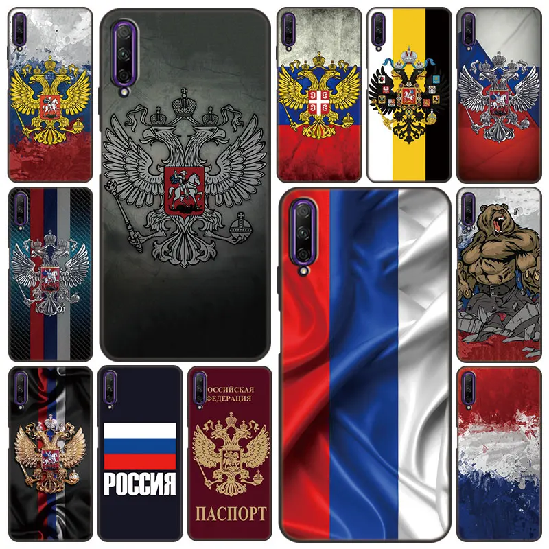 Russia Russian Flags Emblem Phone Case For Huawei Y9A Y7A Y9S Y8S Y6S Y5P Y6P Y7P Y8P Y5 Lite Y6 Y7 2018 Y9 Prime 2019 Cover