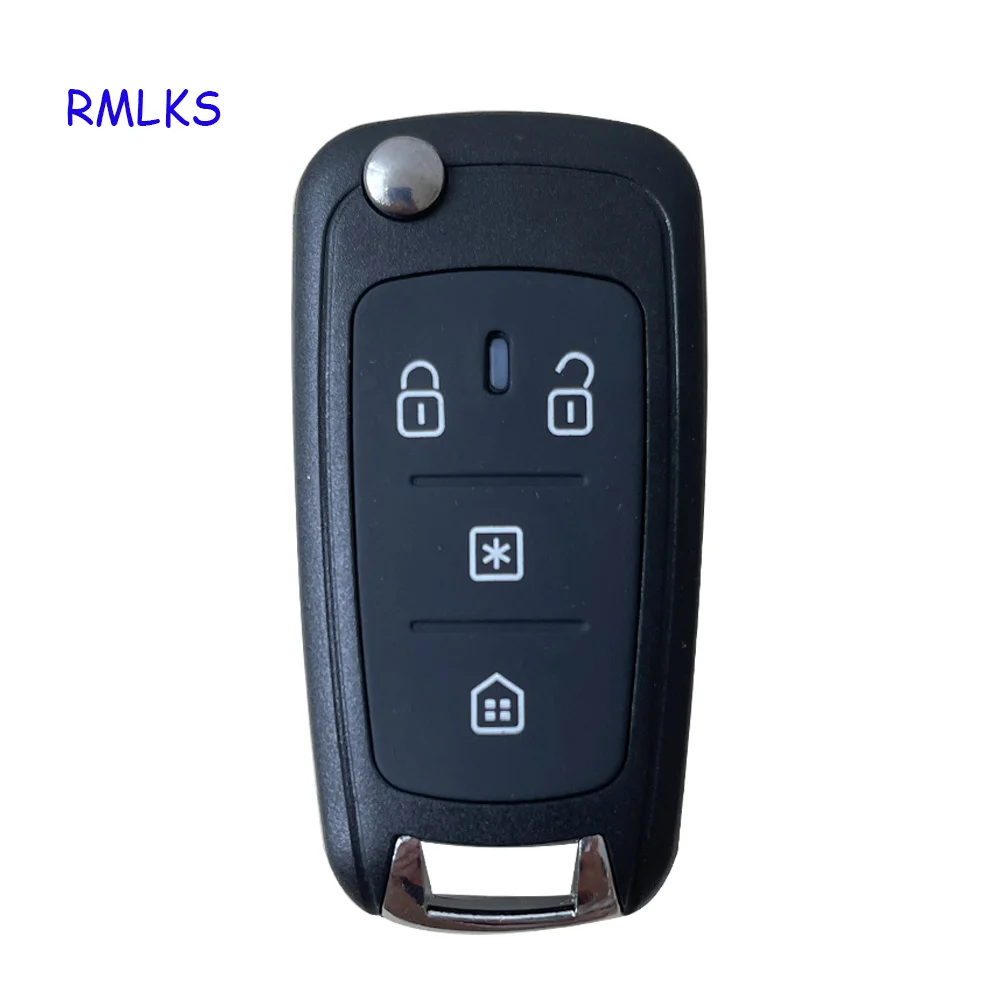 4 Button Flip Remote Key Fob Case For Fiat For Brazil Positron Car Replacement Shell Folding