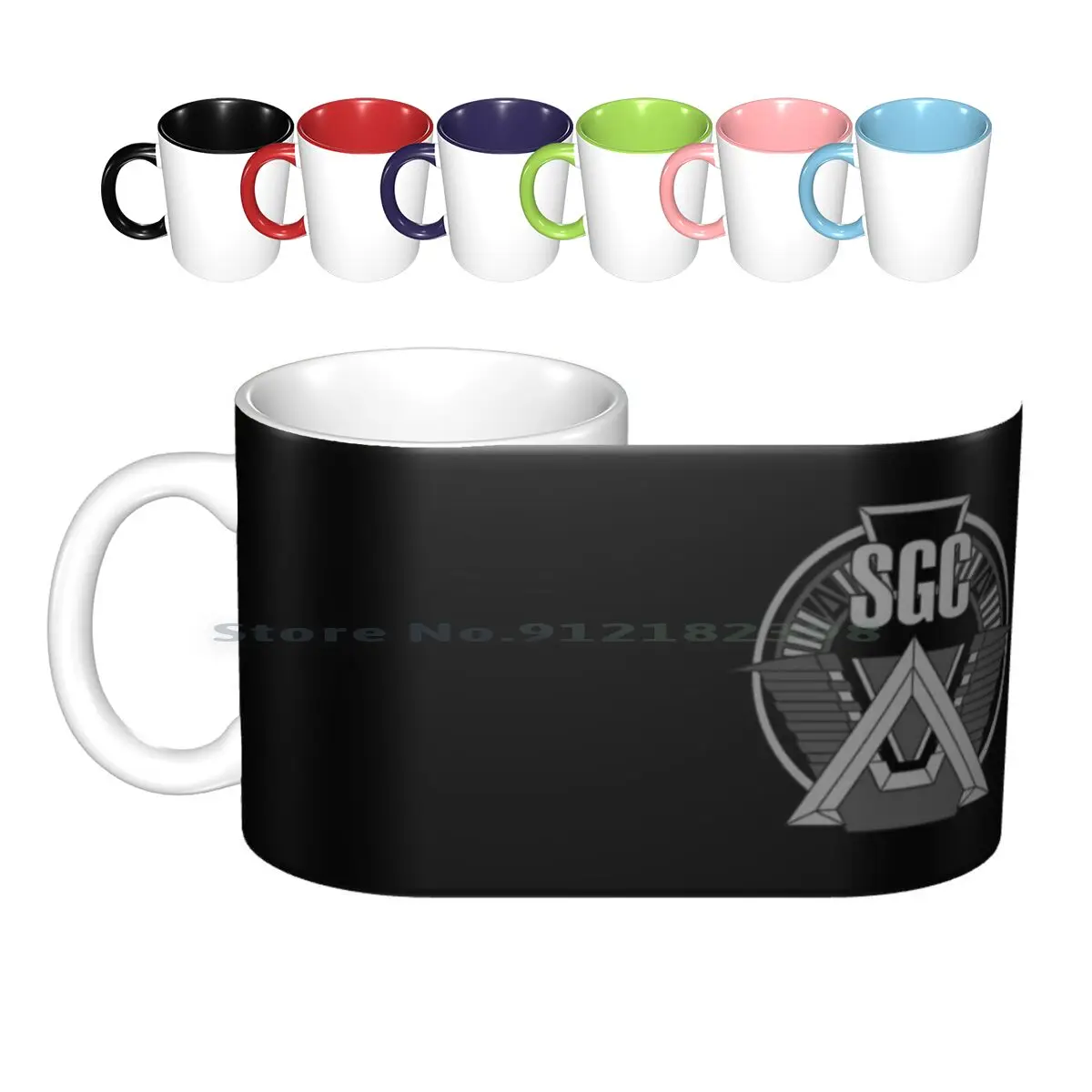 Stargate Sg1 Ceramic Mugs Coffee Cups Milk Tea Mug Sgi Stargate Atlantis Sci Fi Stargate Tealc Scifi Geek Jack Space Universe