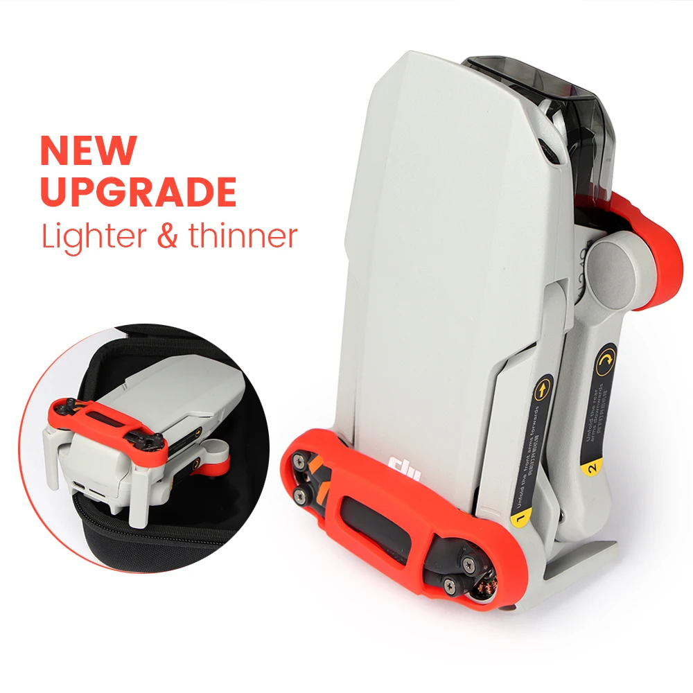 Suporte de silicone para drone, capa protetora para drone dji mavic mini