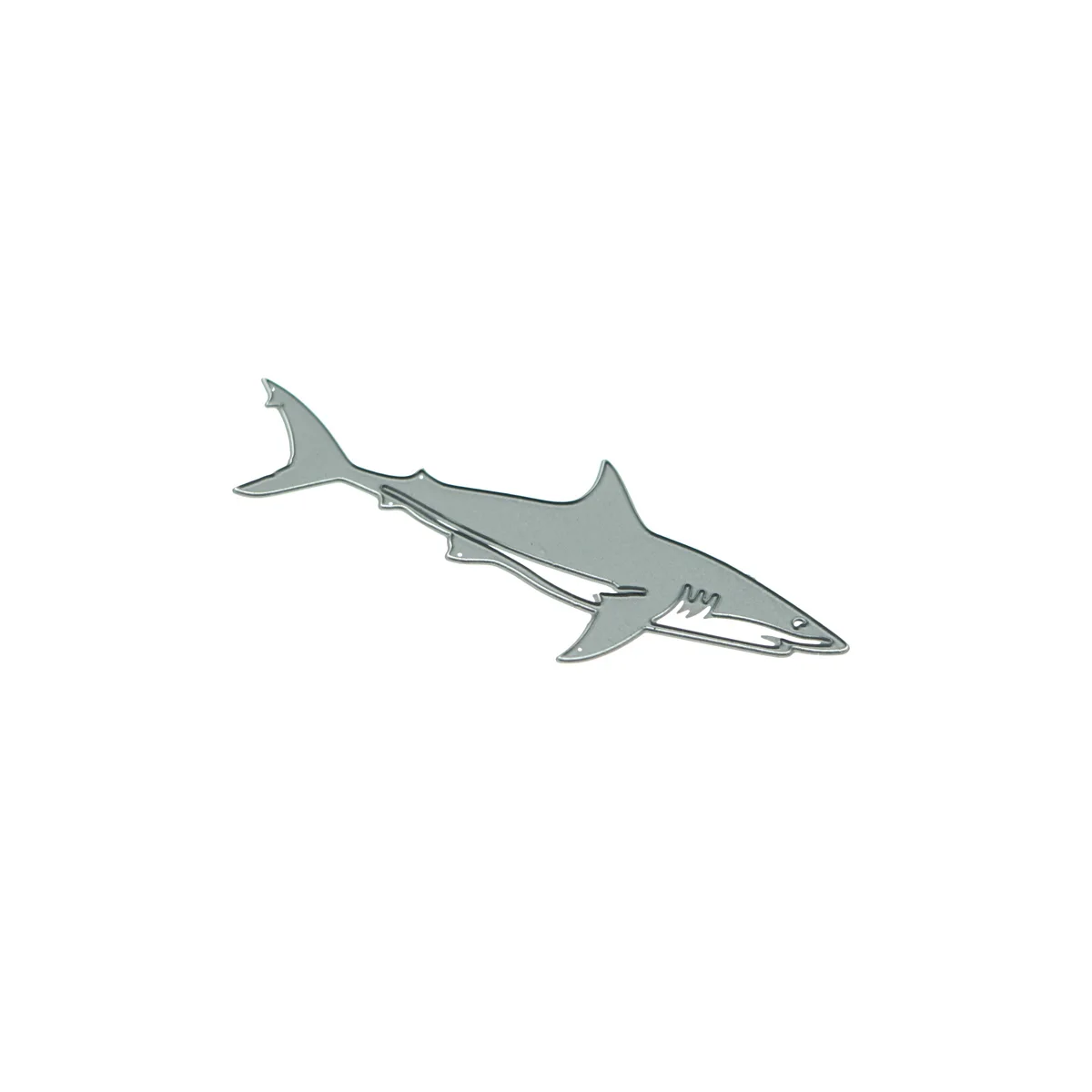Small Size Shark Pattern Metal Cutting Dies Craft Paper Cutter Mold For Scrapbooking Photo Album Clipart Decorating