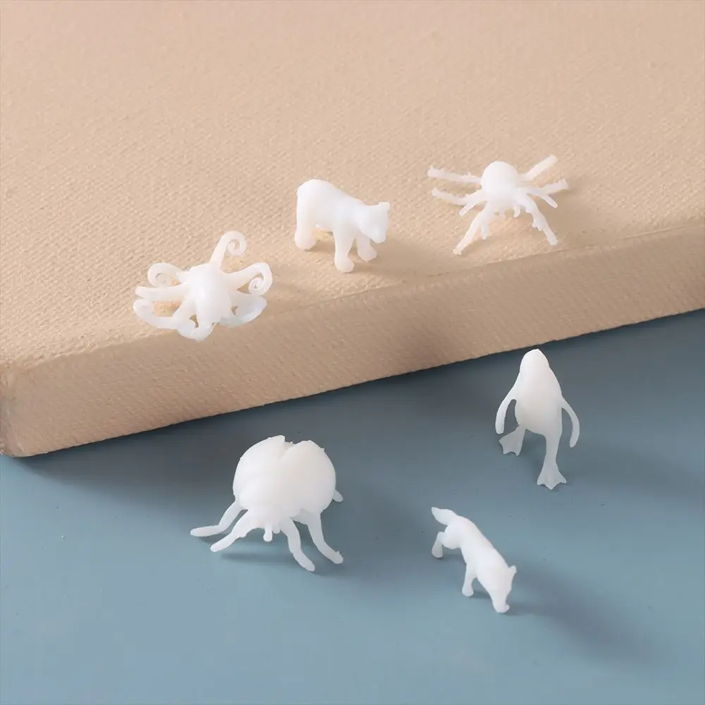 Fashion Craft Supplies Mini jellyfish Necklace Filling Material 3D Mini Animals Model Jewelry Making Resin Epoxy