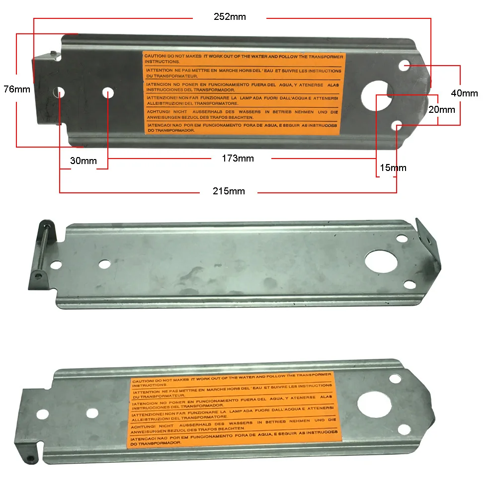 Frame for Resin Filled PAR56 Replacement in Plastic and 316 Stainless steel