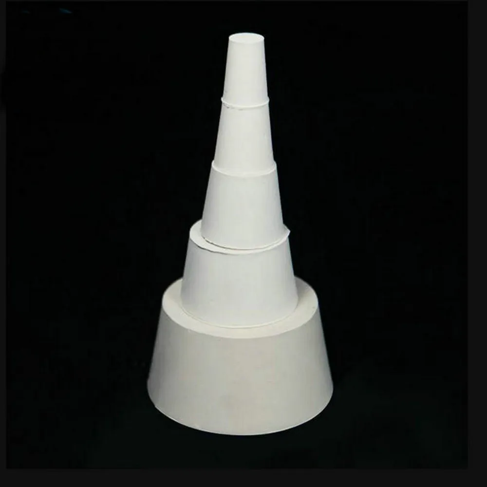 000 #10 # Rubber Stopper Bungs Laboratorium Effen Hole Stop Lab Push-In Afdichting Plug