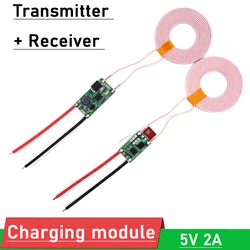 DC 5V 2A Wireless Charging Module Power Supply Coil Inductive Charger 12V DIY CellS Phone Transmitter + Receiver Module