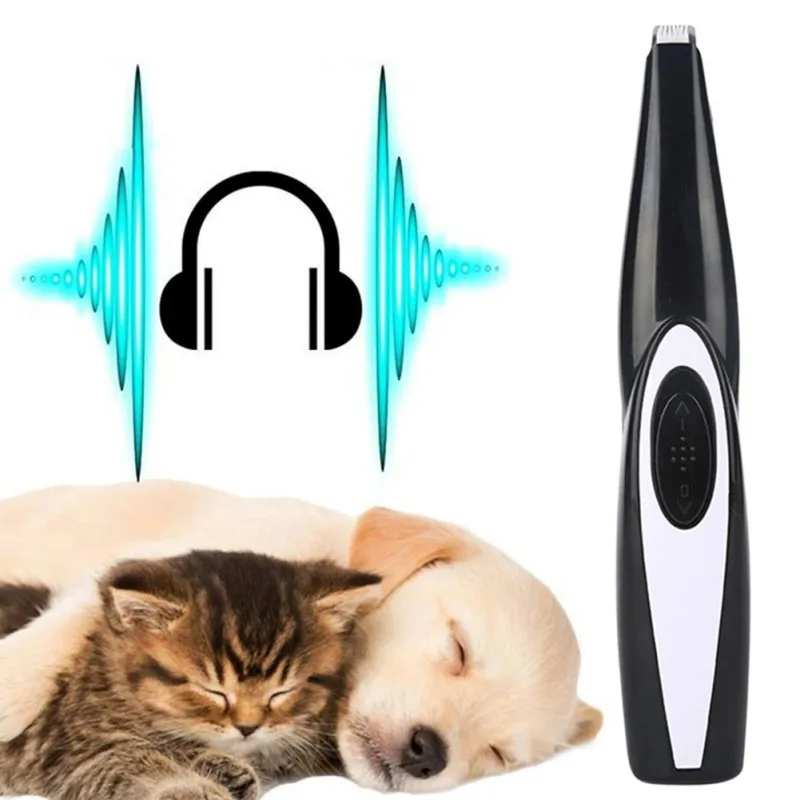 Dog Cat Nail Hair Trimmer Grinder Pet Grooming Tool Electrical Shearing Cutter USB Rechargeable Low Noise Dog Paw Shaver Clipper