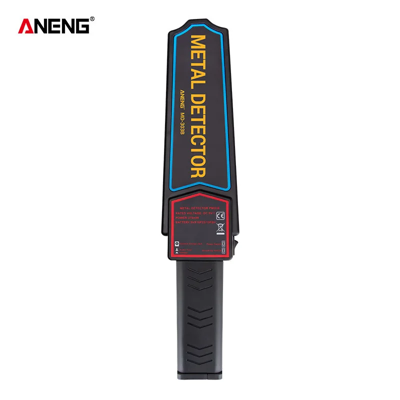 ANENG MD-3003B Sensitivity Metal Detector Professional Body Search Pinpointer Finder Electronic Measuring Security Inspection