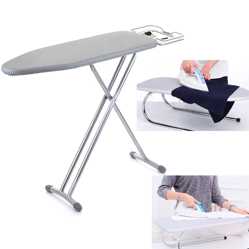 Home Universal silver coated  Padded Ironing Board Cover Heavy Heat Reflective Scorch Resistant