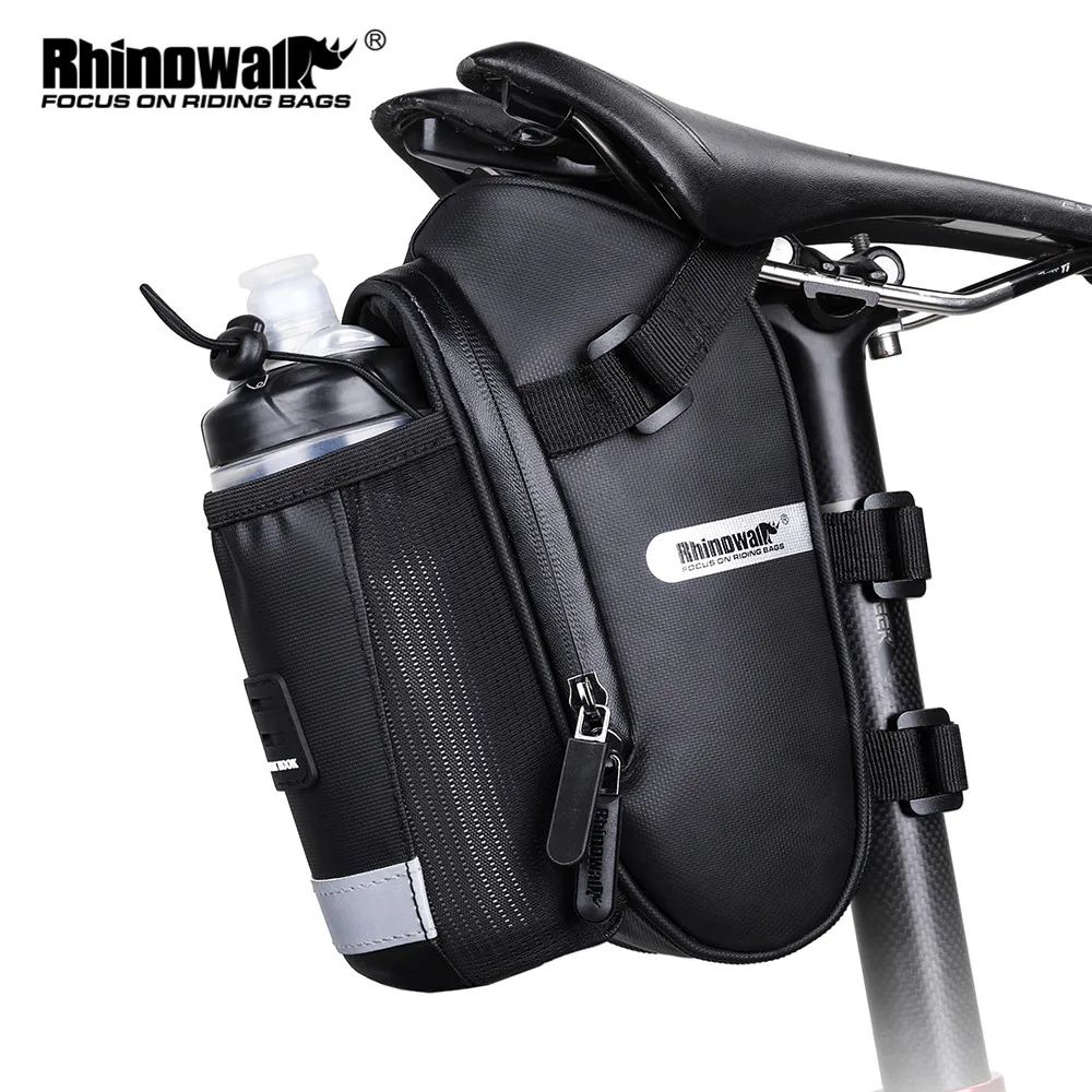 Rhinowalk Bicycle Bag& Bike Waterproof Storage Saddle Pack Bicycle Rear Capacity Bag Outdoor Mountain Bike Pack Accessories