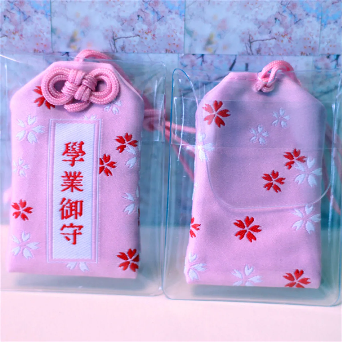 Japanese Omamori Amulet Good Luck Pendant Traffic Safety Success Hanging Bags