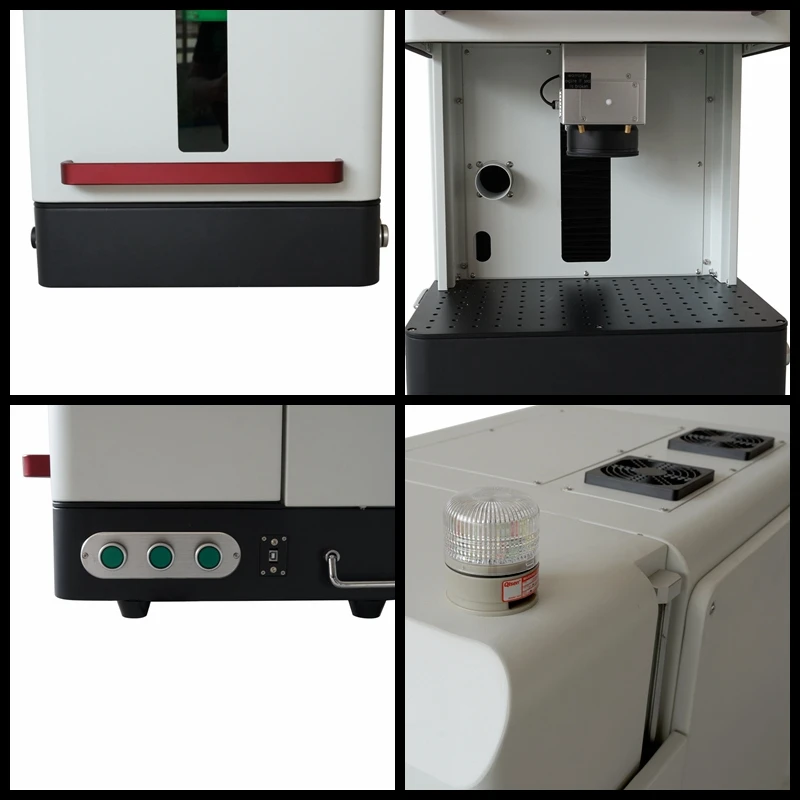 Portatile di CNC Macchina di Marcatura Laser a Fibra 20W 30W 50W Gioielli In Metallo In Acciaio Inox