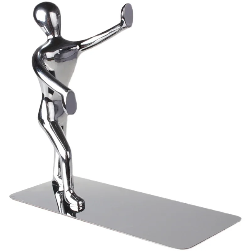 Simples Metal Bookstand para Desktop Storage, Engrossado Bookback, Titular do livro, Book Stand, Book Termina