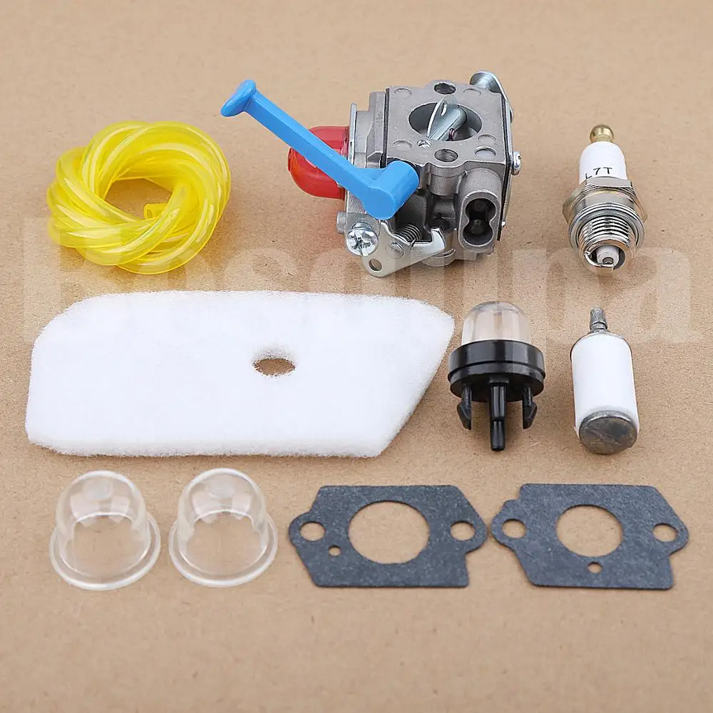 Vergaser Carb Für Husqvarna 125R 128C 128R 128CD 128LD Trimmer Edger Pinsel Cutter Motor Teil 545081848 545130001 Carb Dichtung