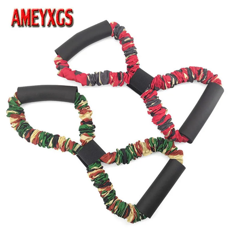 1pc Archery Pull Training Rope Exerciser Fitness Resistance Bands 20/30/40lbs Arm Strength Trainner For Bow Hunting Accessories