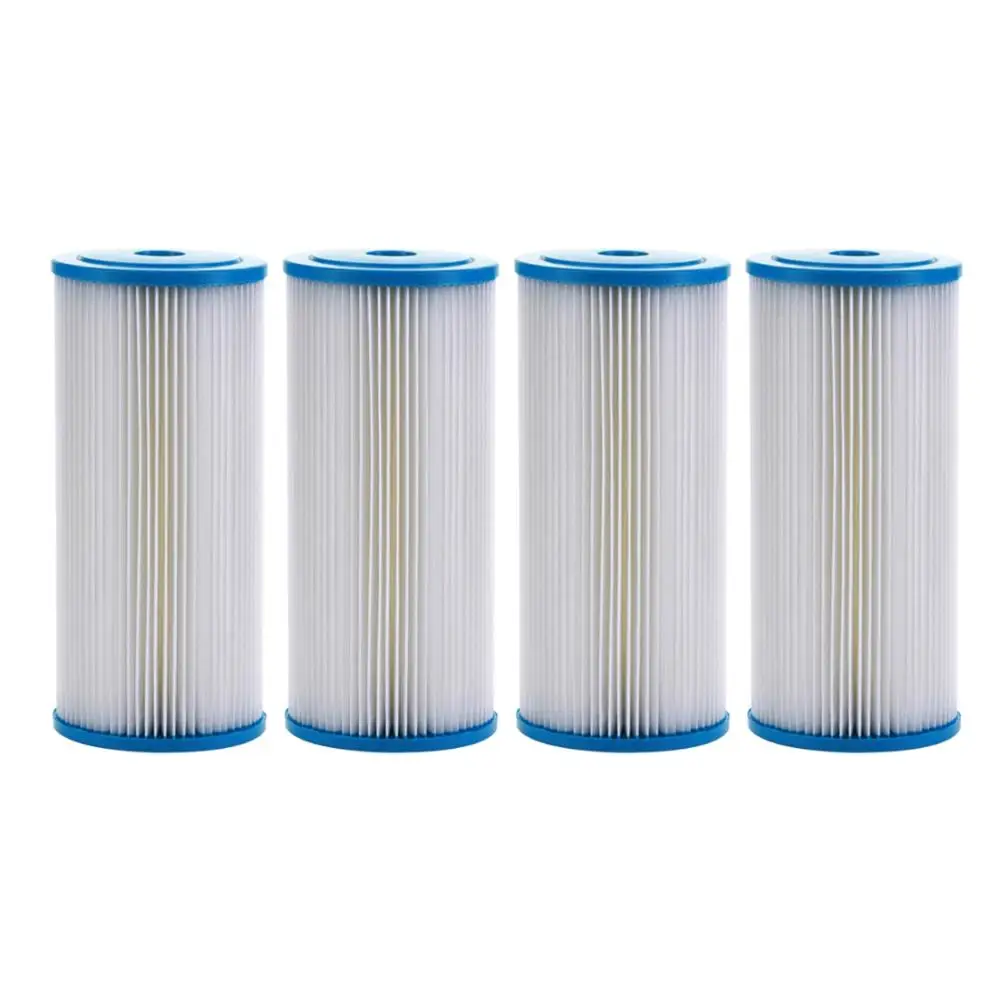 Whole House Pleated Sediment Water Filters Big Blue Size 10