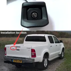 For Toyota Hilux Vigo Hilux AN120 AN130 2010 2011 2012 2013 2014 2015 2016 2017 2018 OEM Origina Hole Rear View Reversing camera