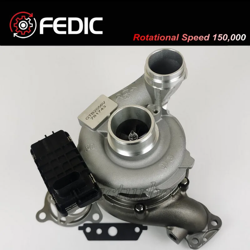 Turbocharger GTB2056V 781743 777318 764809 Turbine full turbo for Jeep Mercedes E GL M Sprinter II 3.0 CRD 155/165/170 Kw OM642