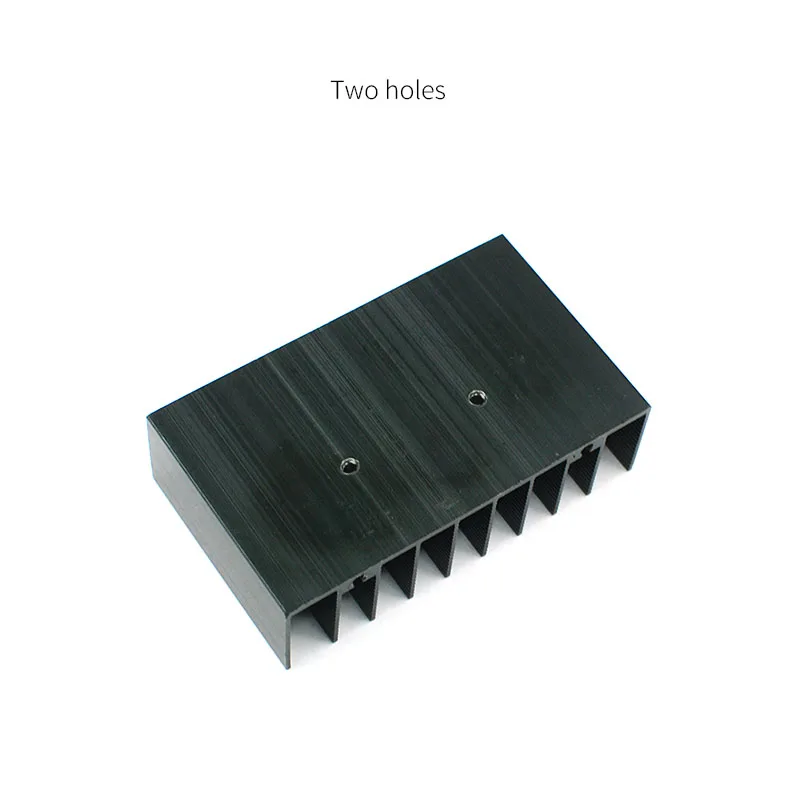 Aluminum Heatsink Radiator Cooling for For Electronic Chip IC TDA2030 TDA7377 TDA7850 Chips Heatsink Cooler Plates 76*45*21mm