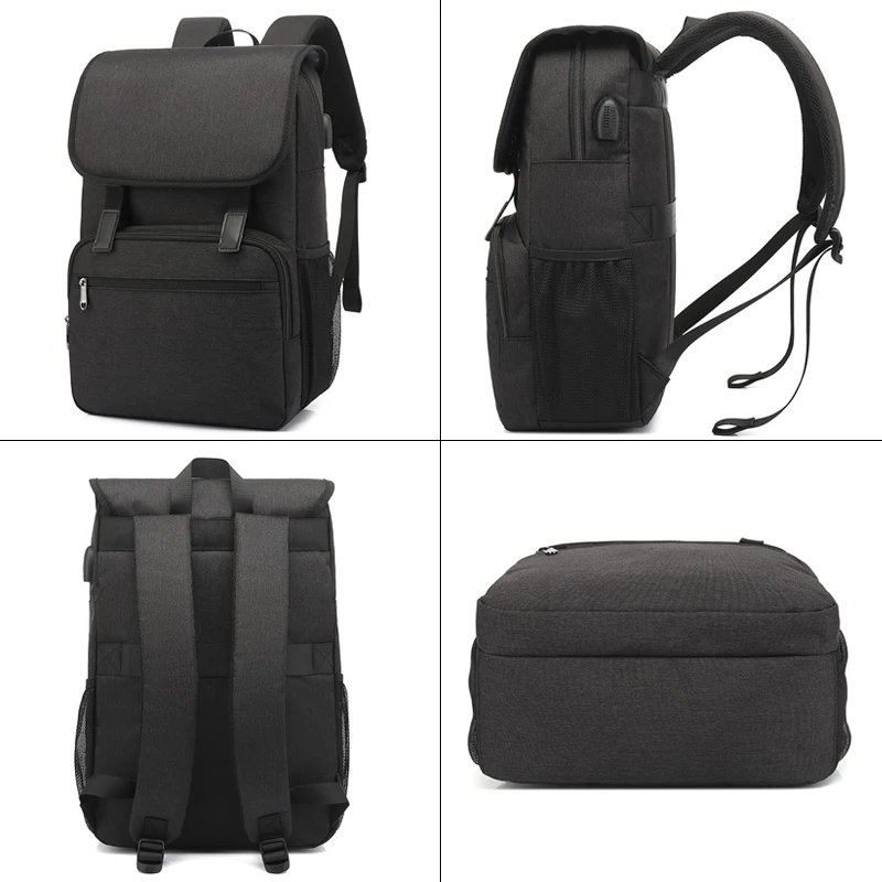 Neue Laptop Rucksack 15.6 "USB Schule Taschen Anti Theft Männer Reise Daypacks Teenager Bookbag Präsentieren Anpassen Ihre Bild Rucksäcke