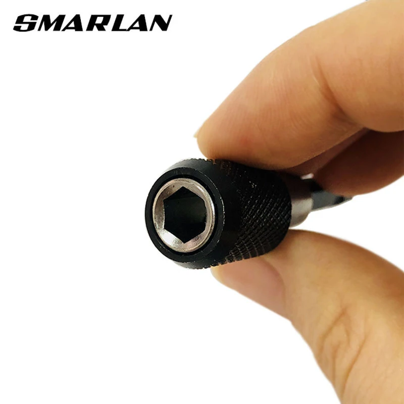 SMARLAN 1/4 Inch Chuôi Lục Giác Nhanh Chóng Phát Hành Bộ Tô Vít Kẹp Từ Giá Đỡ Có Thể Điều Chỉnh Cổ Thanh Nối Dài 60Mm 1 Cái