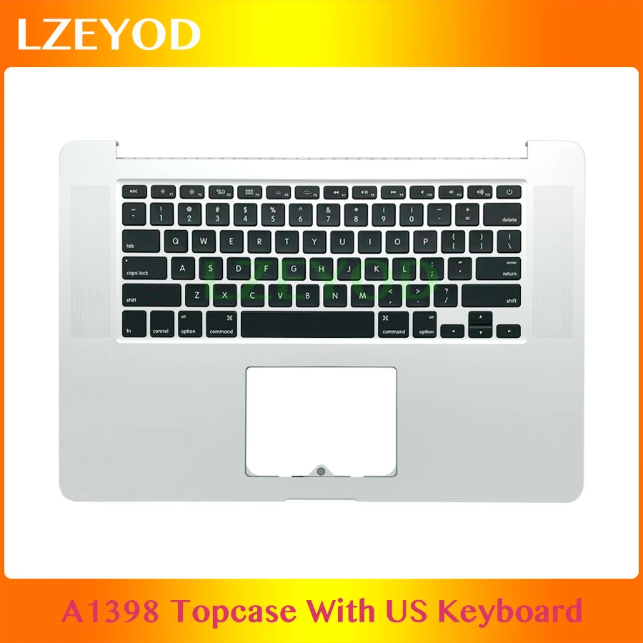 

Original Top Case For MacBook Pro 15" Retina A1398 Palmrest Topcase with US Keyboard Late 2013 Mid 2014