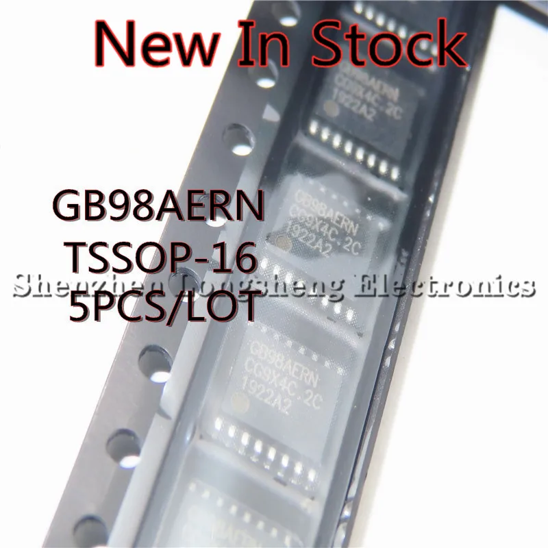 

5 шт./лот GB98AERN GB98AERN-A2-0-TR GB98 power IC chip Встроенная пластырь TSSOP-16 новая Оригинальная