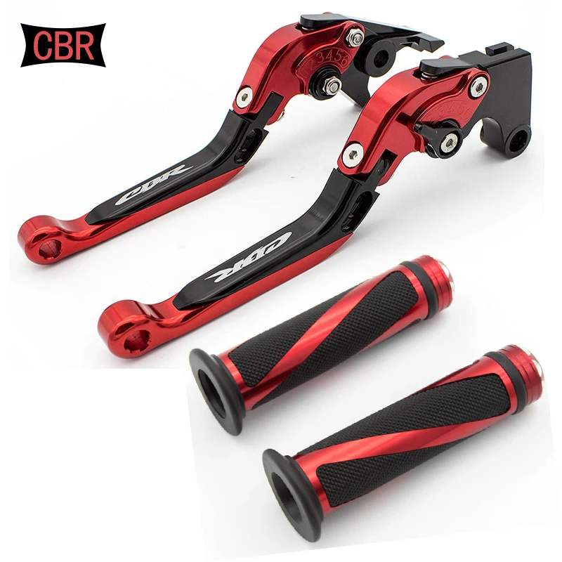 CNC Motorcycle Brake Clutch Levers Handlebar Knobs Handle Hand Grips For Honda CBR1100XX cbr 1100 xx BLACKBIRD 1997-2007 2006