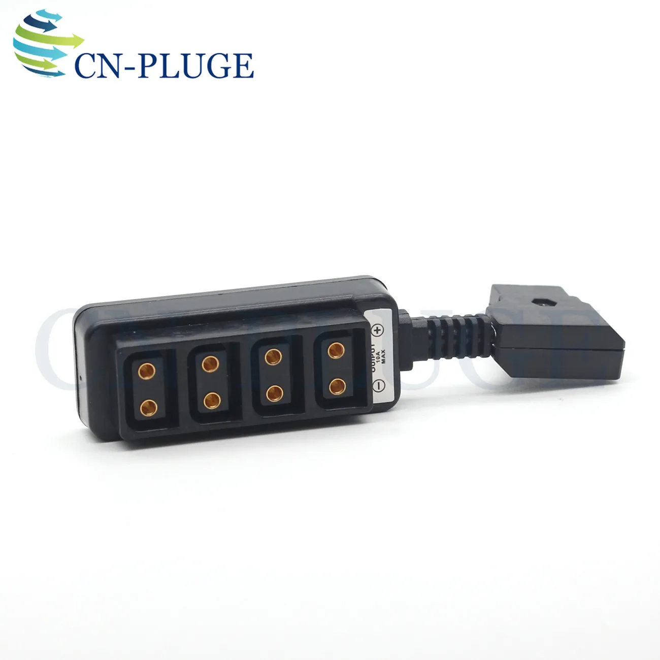 Ultra Short Cable D-Tap Male to 4-Port P-Tap Female Camera Power Supply Distributor DTAP Fourway Splitter