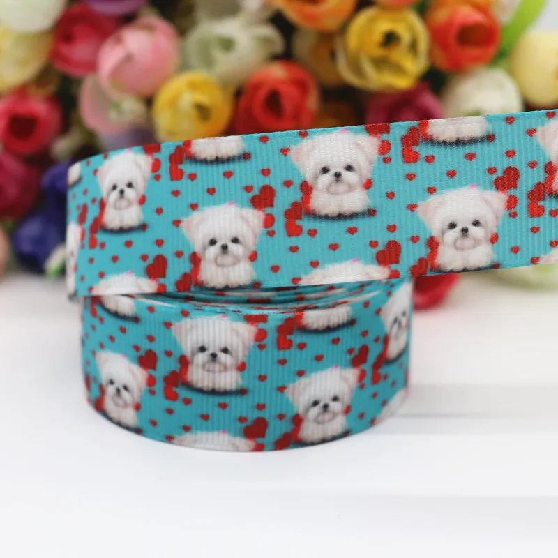 10 Yards 1'' 25MM japanische Cartoon-Tiere bedruckte Ripsbänder für Haarschleifen, DIY-Handarbeitsmaterial Y2020062702 – Detail 5