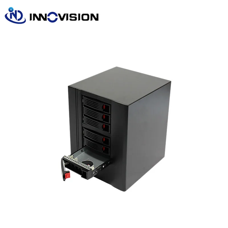 Nas 6 Bay Server Case Netwerk Nas Storage Server Mini Itx Case Met Hot Swap