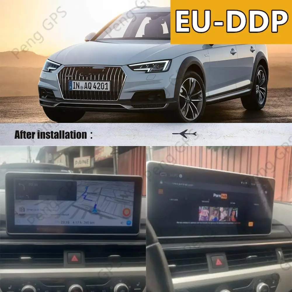 Car Multimedia Player For Audi A4 A4L B9 8W 2015 - 2019 Android Radio GPS Navigation Audio Stereo Screen DVD Head unit Recorder