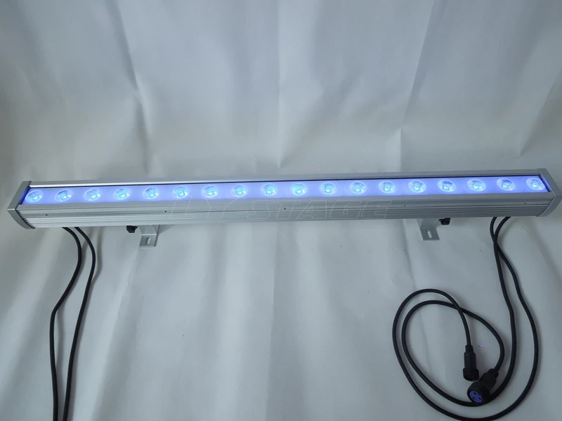 Projecteur LED RVB DMX 18x3W 3 en 1, 4 Pièces/Lot, Éclairage d'Extérieur Étanche IP65, pour Scène DJ Chang Bar