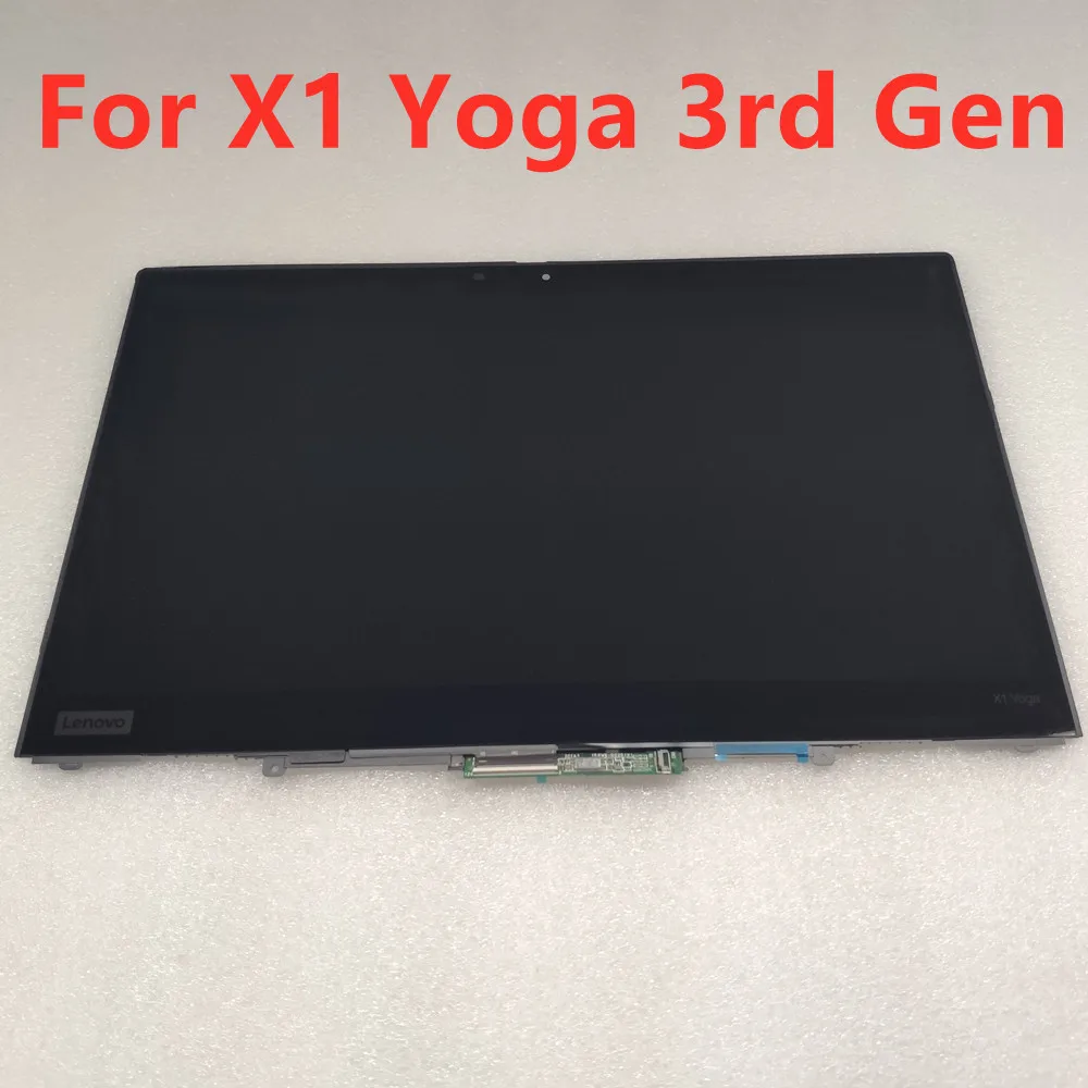 

14" 1920X1080 LCD Touch Screen Assembly 01YT242 01YT243 01AY922 01AY923 For Lenovo Thinkpad X1 Yoga 3rd Gen