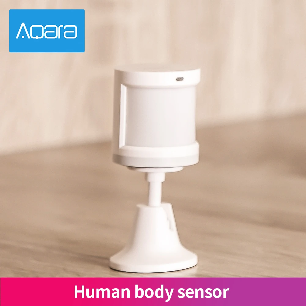 Sensore di movimento Aqara originale sensore intelligente del corpo umano movimento ZigBee connessione Wireless casa intelligente per Xiaomi Mi Home