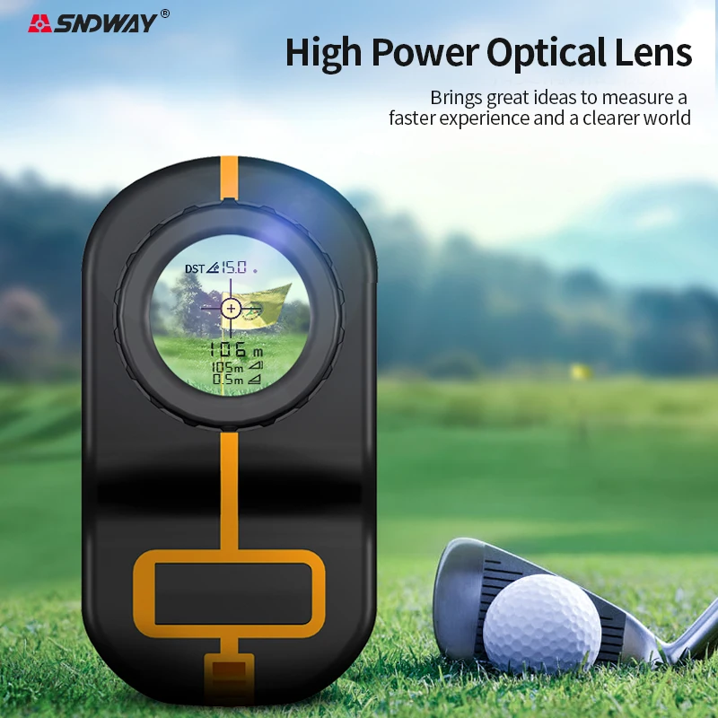 Telescopio telemetro Laser SNDWAY 800M 1000M 1500M LCD touch Display distanziometro monoculare per Golf caccia Sport tester
