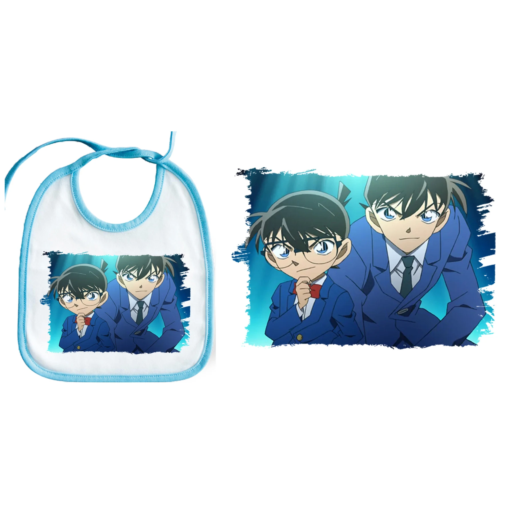 Bib COLOR EDGE DETECTIVE CONAN EDOGAWA baby bib